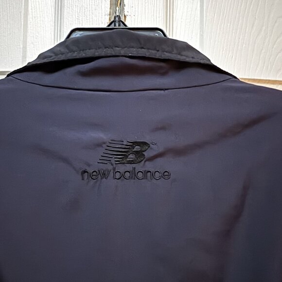 New Balance Men’s XXL Vented Half-Zip Pullover Jacket – Navy – Lightweight - Picture 4 of 5